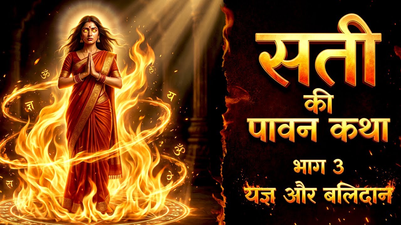 सती की पावन कथा – भाग 3 | यज्ञ और बलिदान | Shiv & Sati Pauranik Katha