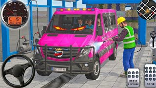 City Van Driving Simulator 3D Game: Real Van Driving Ride passenger Transport 2026! Android Gameplay screenshot 5