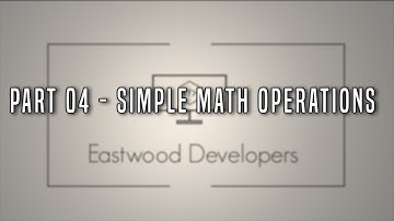 04. Programming C# 101 - Simple Math Operations
