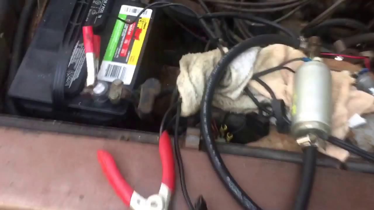 1979 Datsun 280zx Example of a bad fusible link YouTube