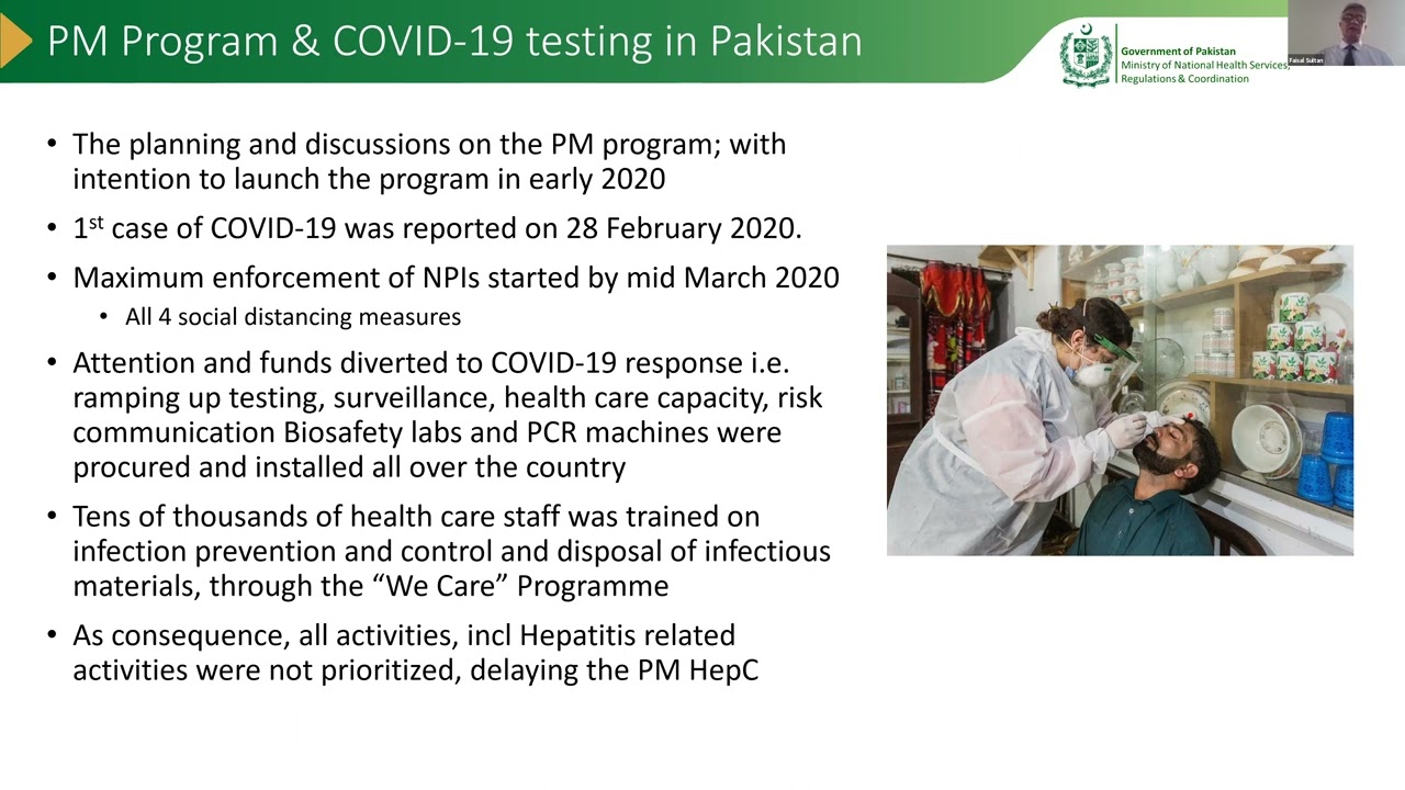 Pakistan Hepatitis and Covid 19 Hep Test Webinar 1