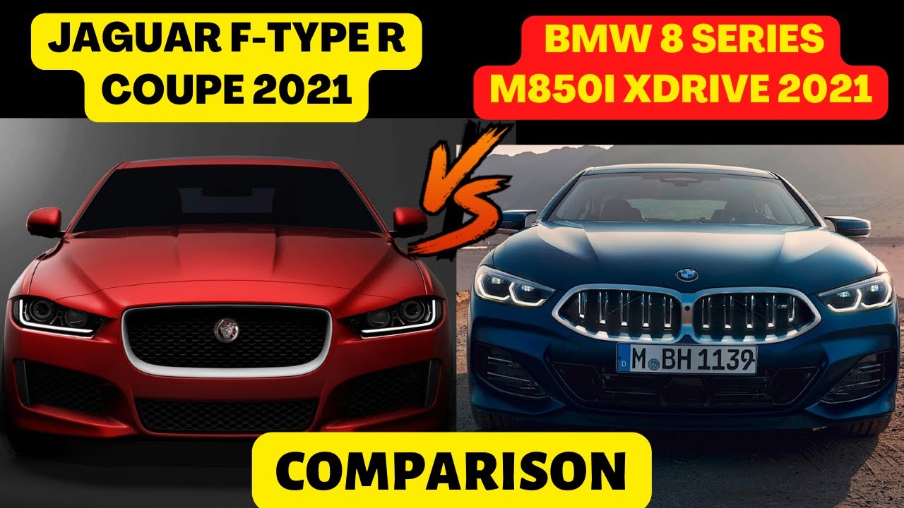 Jaguar F-Type R Coupe 2021 vs BMW 8 Series M850i XDrive Convertible ...