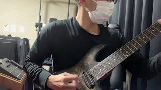 MUSICMAN  Jason Richardson 7-string Cutlass 音出し動画