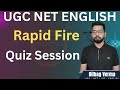 UGC net English rapid fire session ll Sahitya Study Hisar