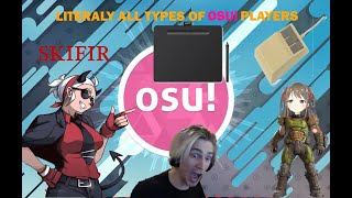 Literally All Types Of Osu Players