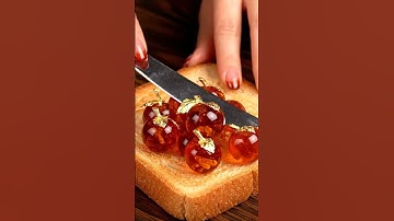 AI ASMR Spreading Apple on toast #ASMR #Satisfying #SpreadingASMR #relaxingsound #apple
