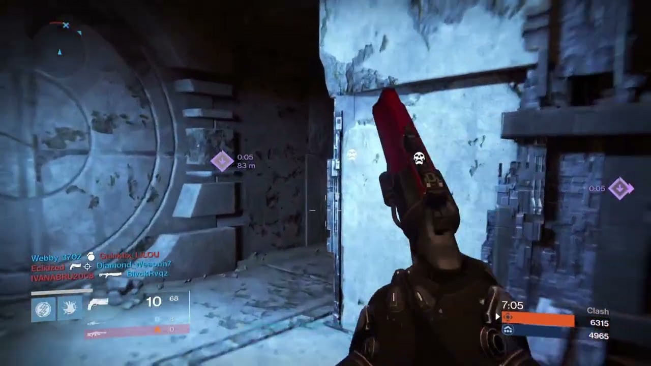 Destiny 1 Crucible Gameplay