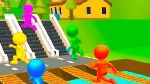 Shape-shifting Games All Levels Gameplay iOS,Android Mobile Walkthrough Stick Run Max Level