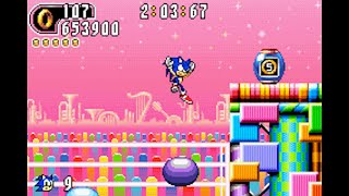 Sonic Advance 2: Part 3: Music Plant (Sonic, All Special Rings)