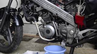 バイクど素人整備】甦れ！ZZR250！！エンジン載せ替え編その4