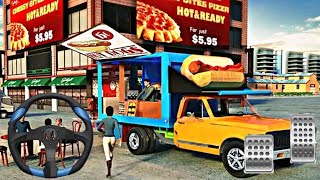 Food Truck Driving Simulator - Food Delivery Games - Chinese Food Delivery - Android Gameplay screenshot 3