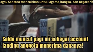 The Balance Appeared This Morning As The Members Landing Account Received Its Funds