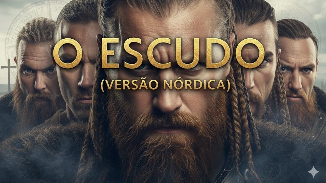 O Escudo (versão Nórdica/Viking)#escudo #nórdico #vikings 