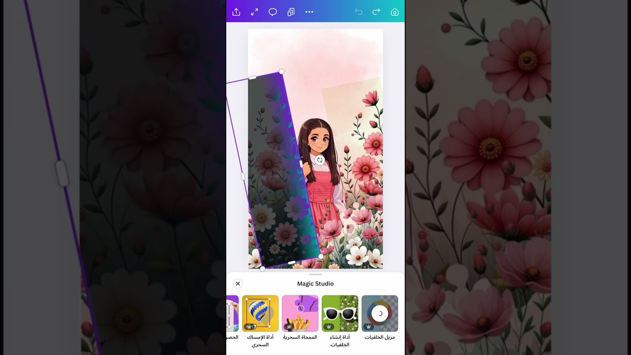 كيف اسوي فيديو  تهنئة للطالبات بطريقة احترافي من كانفا 