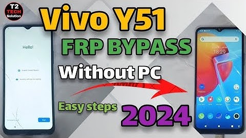 Vivo y51 FRP BYPASS without PC OFFLINE|| how to remove Google account vivo y51