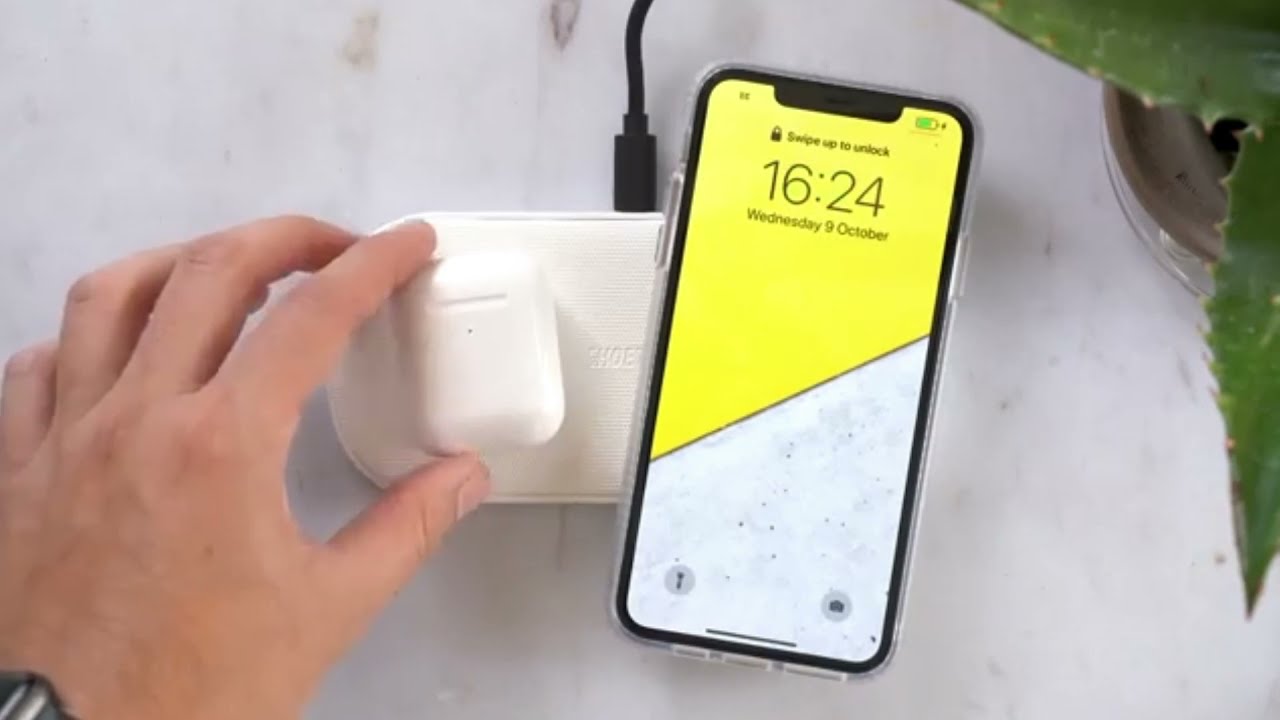 T535-S PowerDual 5 Coils Fast Wireless Charger Pad