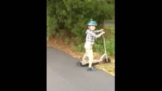 Man Flips Backwards On Bike