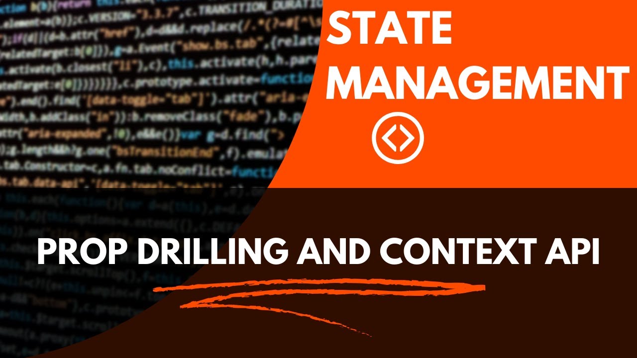 Prop drilling & Context API || React || State Management - YouTube