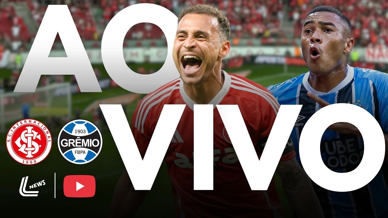 INTERNACIONAL X GRÊMIO AO VIVO DIRETO DO BEIRA RIO - GRENAL AO VIVO NO GAÚCHÃO 2026