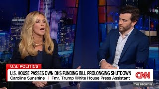 FIERY Debate; Brian Tyler Cohen SPARS over Immigration with Caroline Sunshine