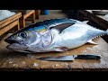 Quick way to cut tuna || Tuna Cutting Skills