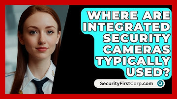 Where Are Integrated Security Cameras Typically Used? - SecurityFirstCorp.com