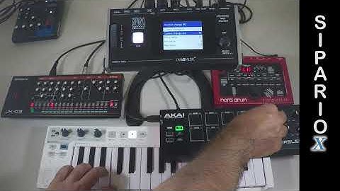 siparioX: controllers customization and note mapping