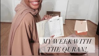 MY WEEK WITH THE QURAN | REVIEW & MEMORIZATION ROUTINE | QURAN CLASS | QURAN APPS I USE screenshot 2