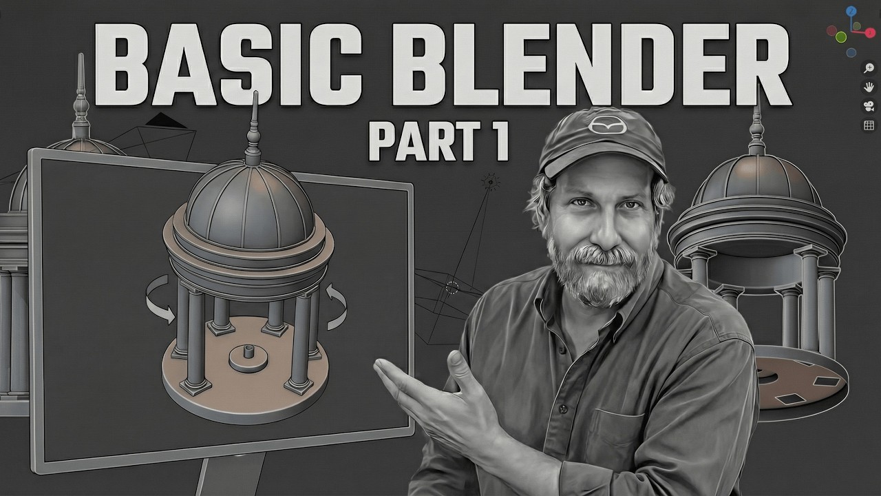 BASIC BLENDER: ROTUNDA (PART 1)