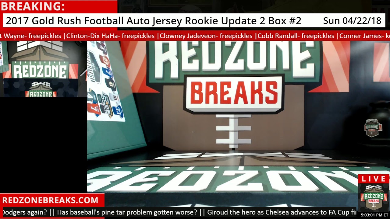 04/22/18 - Gold Rush Jersey Break #2