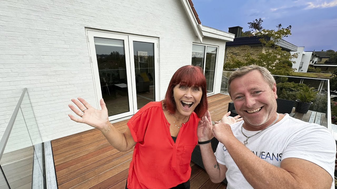 SÅDAN! Vores nye altan!