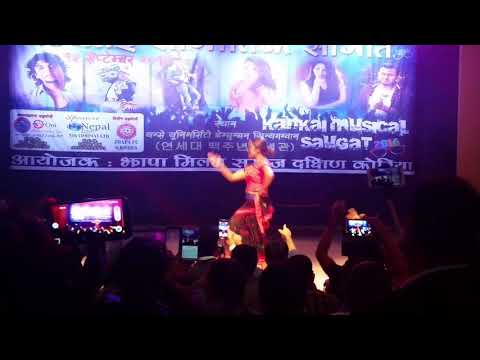 Purba paschim rail chakka panja ft priyanka karki (in south korea) hot dance by priyanka karki