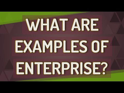 Name Of Enterprise Meaning Example
