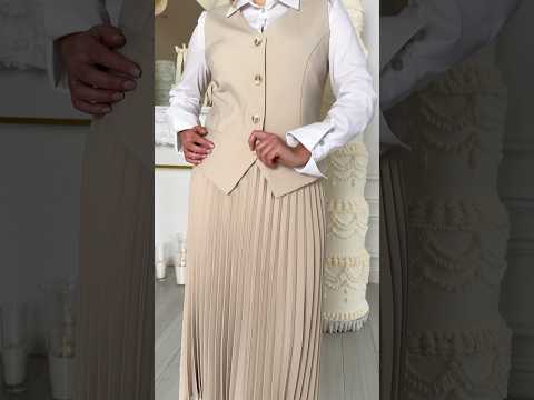 Жилетка жіноча в діловому стилі якісна строга 48, 50, 52, 54, 56, 58, 60 Тканина - турецька костюмна, видео 1