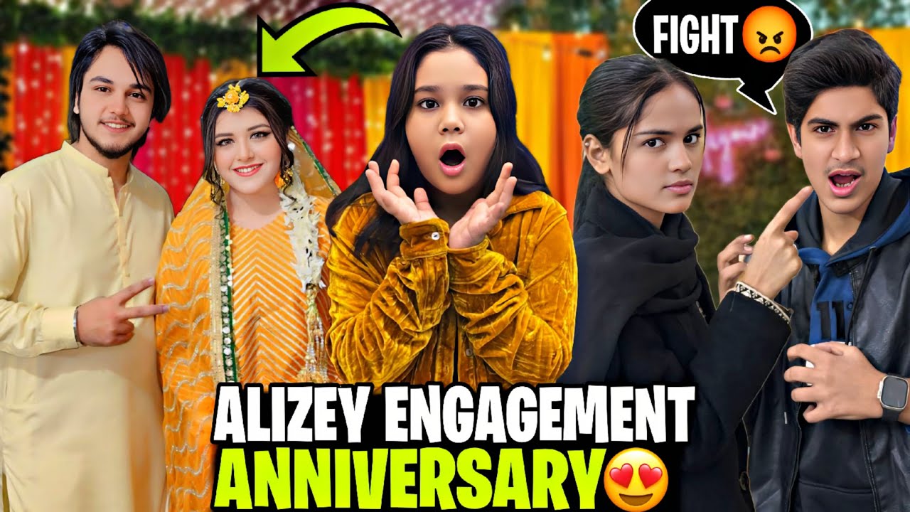 ALIZEH ENGAGEMENT ANNIVERSARY // ALISHA NARAZ HO GAYEE