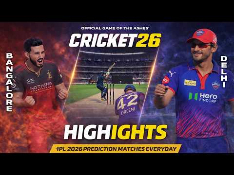 RCB v DC Royal Challengers Bangalore vs Delhi Capitals IPL Match Highlights 18th April Cricket 26