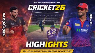 Rcb V Dc Royal Challengers Bangalore Vs Delhi Capitals Ipl Match Highlights 18th April Cricket 26