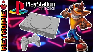 Retropie - PS1/PCSX Rearmed Emulator Setup Guide #retropie #playstation1 #emulator