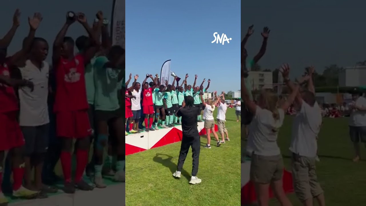 Académie Alima championne du Tournoi Européen Mérois U14 🏆