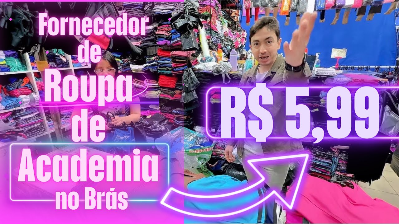 Onde Comprar Roupa de Academia no Atacado | Brás