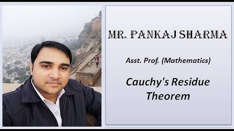 Lecture-8 I Complex Variable I Cauchy