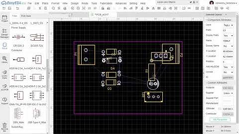PCB Designing In EasyEDA