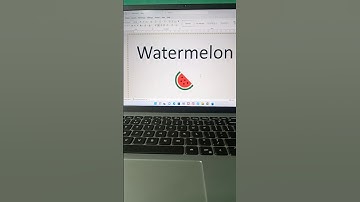how to insert watermelon 🍉 symbol shortcut key in word #reels #viral #tech #shortcuts #shortcuts