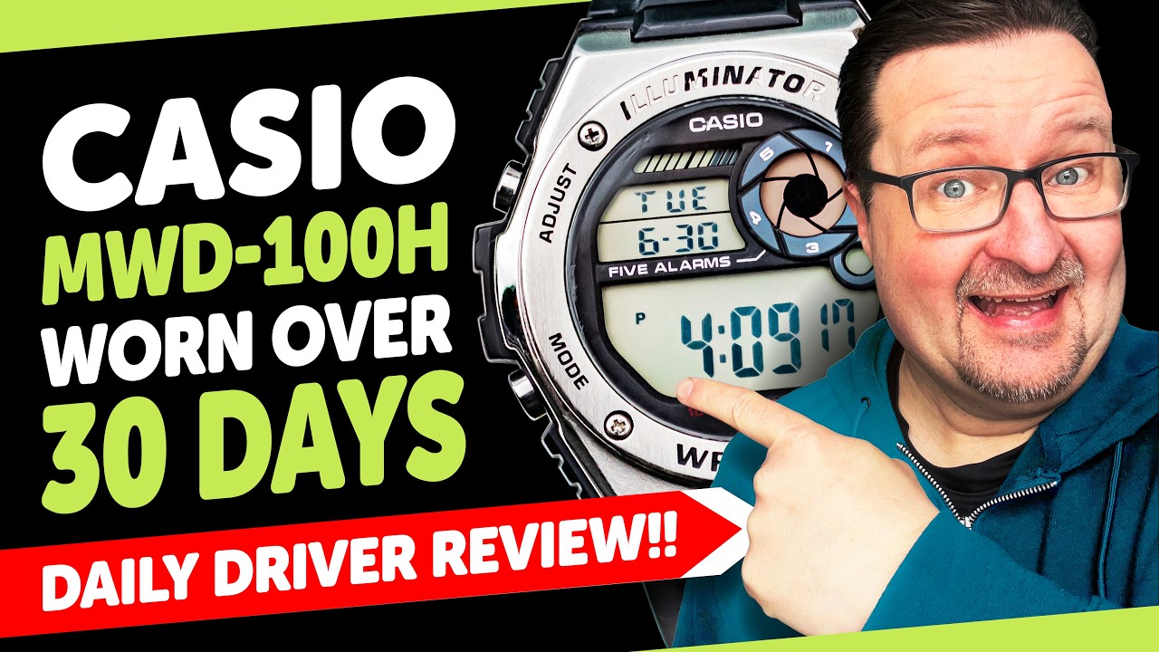 #CASIO MWD-100H (3487) Long Term Review - Daily Driven for 30 Days, ANY GOOD?