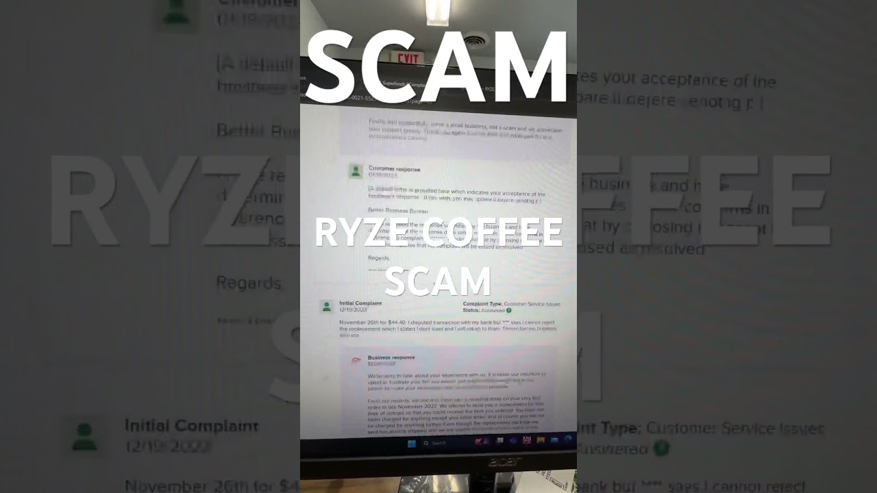 RYZE Superfoods SCAM, Be careful for unethical business practices, honest review.