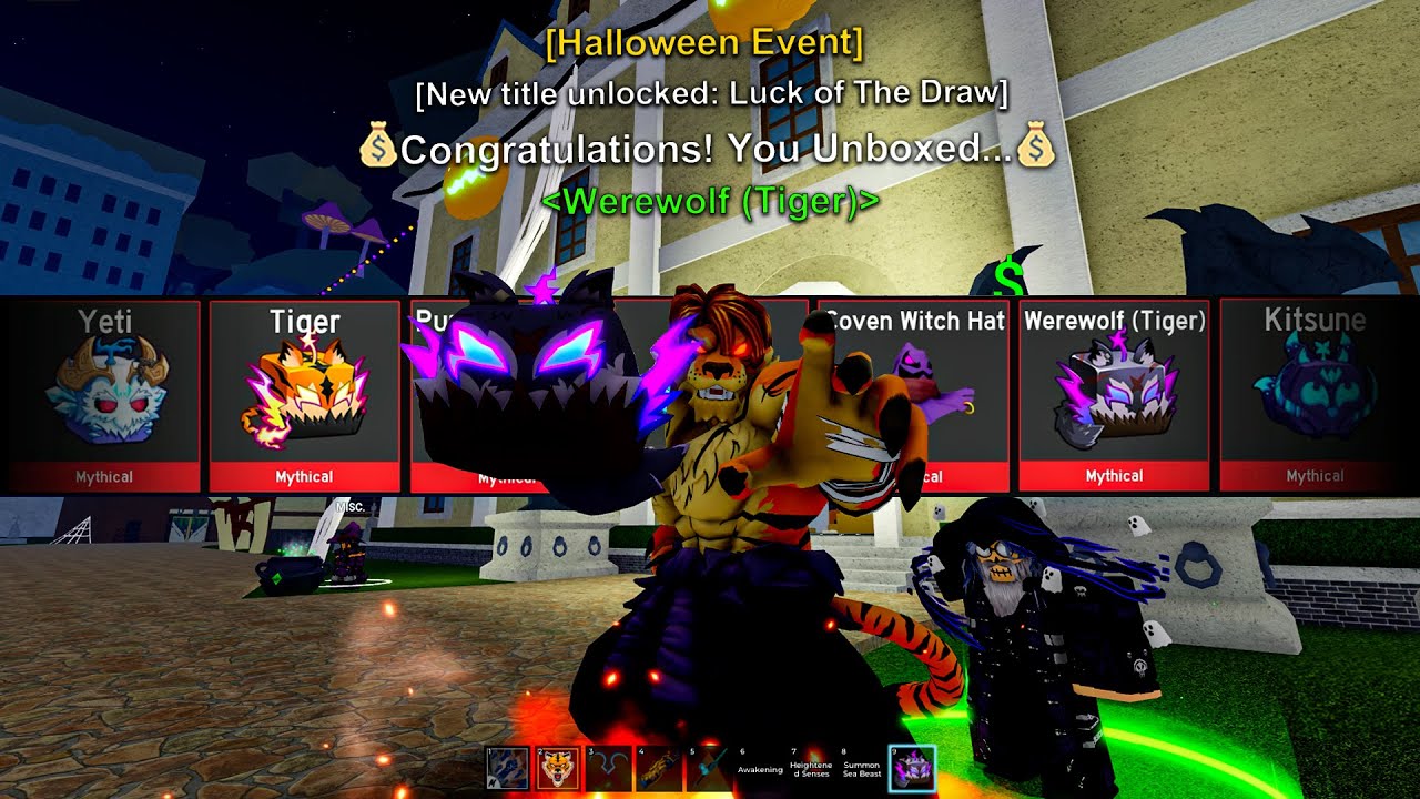 I got EVERY RARE ITEM in Halloween Event, But This Happened [Blox Fruits]