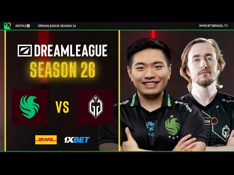 DreamLeague S26 | Team Falcons x Gaimin Gladiators | Fase de Grupos | Dota 2