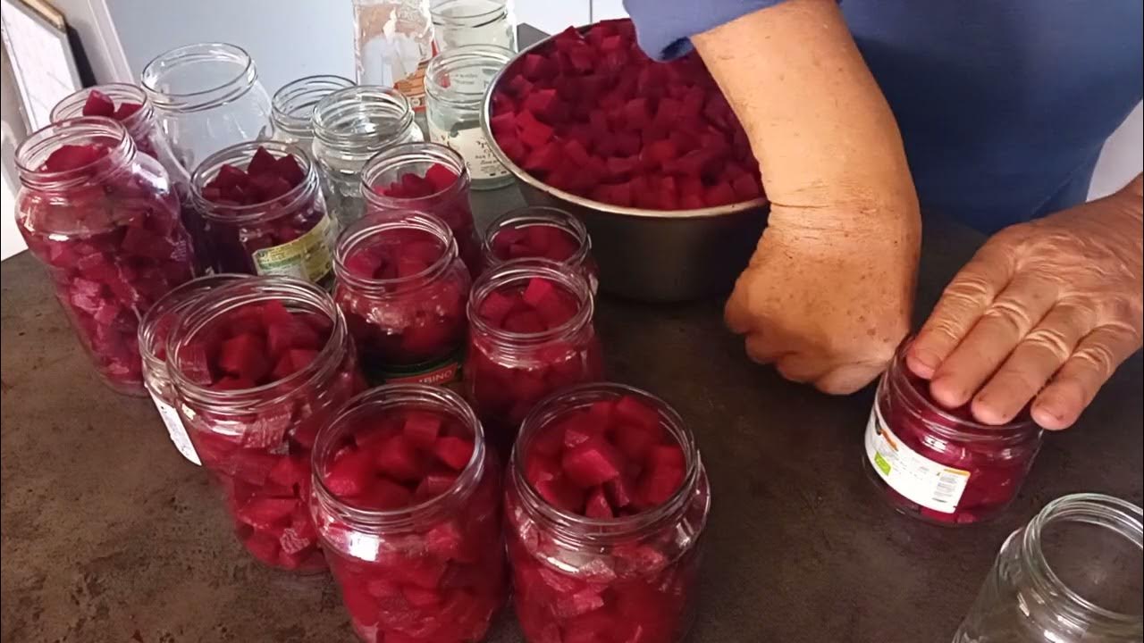 Stérilisation Des Betteraves Rouges Sans Eau Alainpôtâgé44 :Le Rouge Sang de la betterave Stérilisation. Le 31/01