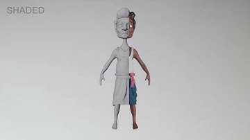 Student Work on Interface Awards2025 || Category - 3D Character Design || Arena Animation Shyambazar