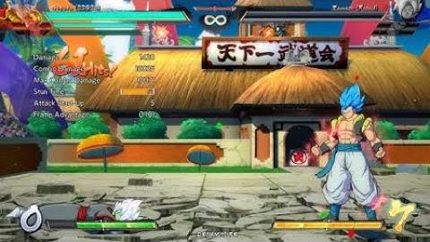 Dragon Ball FighterZ - SSJ4 Gogeta Mid-Screen TOD (Auto Combo Friendly)